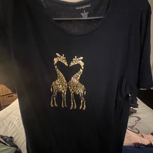 Banana republic giraffe shirt